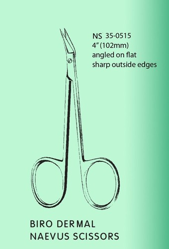 Biro Dermal Naevus Scissors