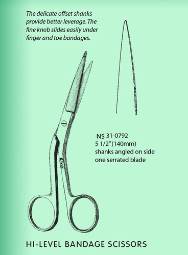 Hi Level Bandage Scissors