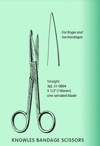 Knowles Banage Scissors