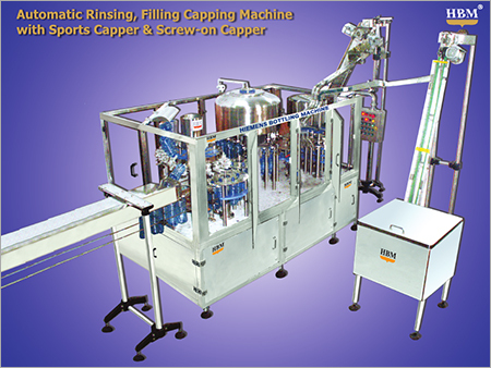 Rinsing Filling Capping Machine