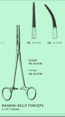Rankin Kelly Forceps