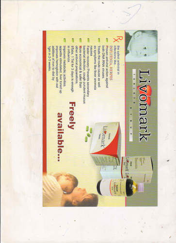 Livomark Syrup - Glass Bottle 100ml, Brown | Liver Support, Herbal Formula, Safe for Babies