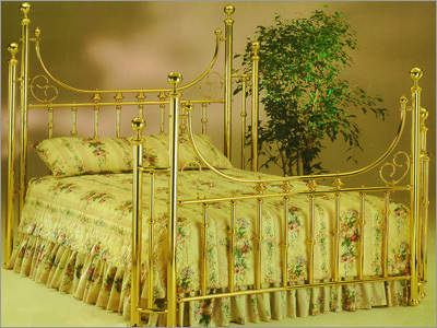 Designer Brass Bed