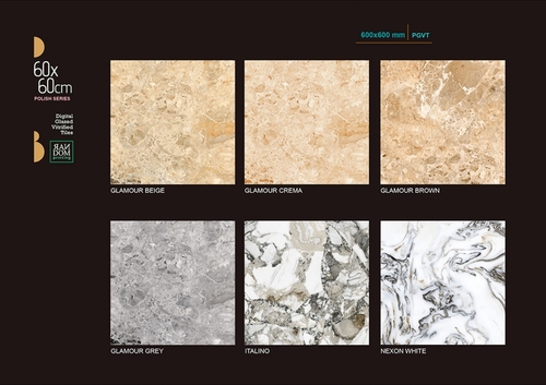 Marble Effect Porcelain Tiles < 60x60 >