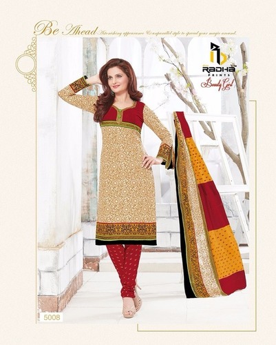 Ladies Unstitched Cotton Suits