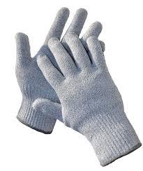 Gloves & Mittens - Knitted Cotton, 10 Inches, Gray | Superior Grip, Enhanced Dexterity, Breathable, Comfortable Fit