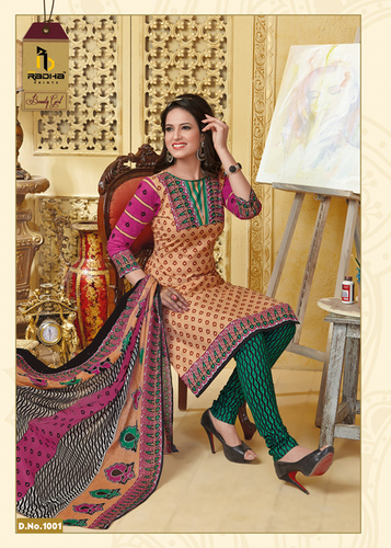 Designer Cotton Dress Materials