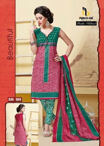 Full Sleeve Cotton Dress Material