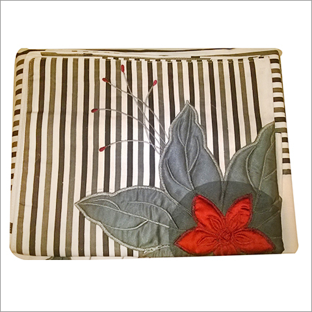 Printed Bed Sheet - Cotton, 50x70 Inches, White Floral Design | Attractive Design, Comfortable Sleep, Durable Material, Easy Care, Soft Fabric