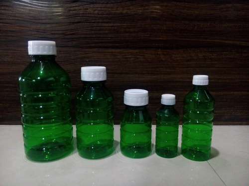 Pet Green Bottles