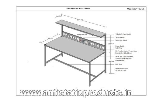 ESD Safe Working Table