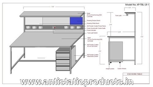 Safe Professional ESD Workstation