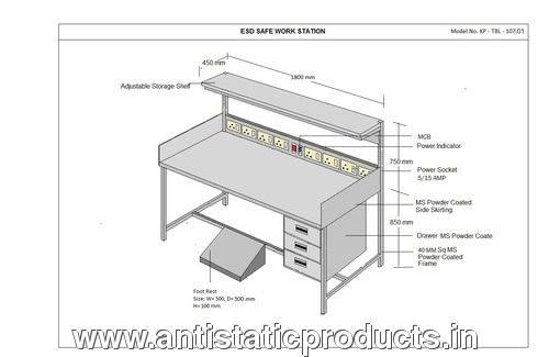 Industrial ESD Work Station