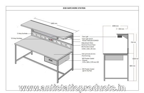 Specialized ESD Work Station