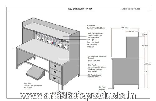 Safety ESD Workstation