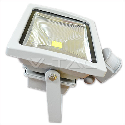 30W LED Floodlight V-TAC Sensor PREMIUM - Warm White