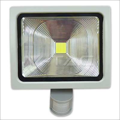 50W LED Floodlight V-TAC Sensor PREMIUM Reflector - White