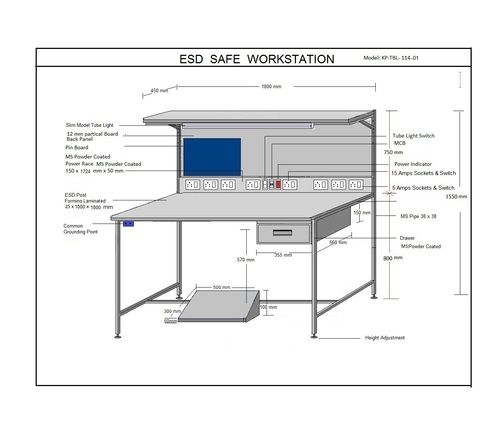 Safe & Simple ESD Workstation