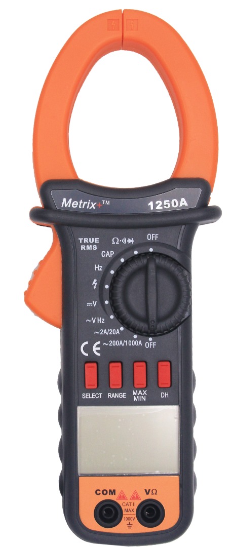 Aca Clamp Meter 1250a - Color: Black