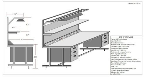 Best Quality ESD Workstation Manufacturer