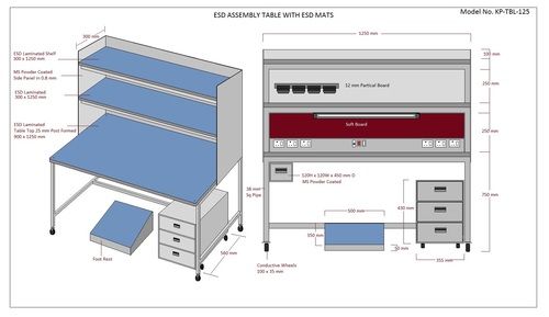 Famous Safe ESD Workstation