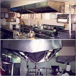 L Shaped Kitchen Hood