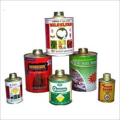 Pesticide Tin Containers