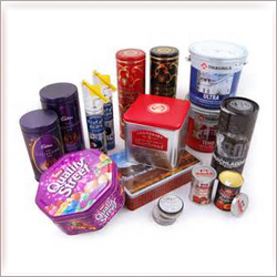 Printed Tin Containers