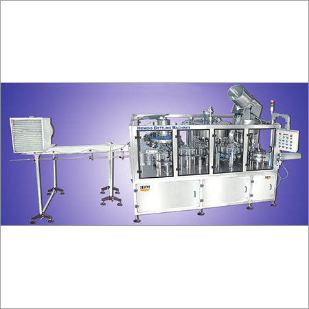 Jar Rinsing Filling Capping Machine
