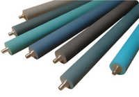 Offset Printing Press Roller - Rubber Material, Manual Control System | Smooth Functioning, High Durability, Quality Assured, Flawless Strength