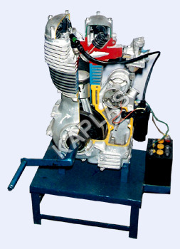 Motor Car Engine Petrol : Handle Driven