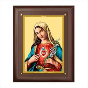 Wooden Mother Mary