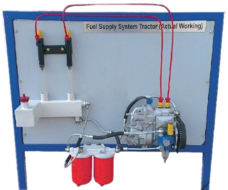 Fuel Supply System of a 4 Cylinder Diesel Engine:
