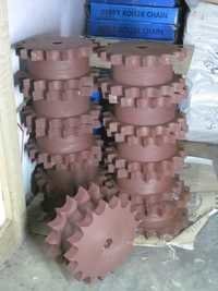 Chain Sprocket - Cast Iron, Cast Steel, Mild Steel | Polished Surface, Brown Color, Human Machine Interface Control, 1-year Warranty