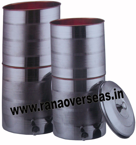 Silver Copper Steel Water Filter