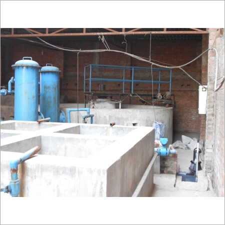 Leather Settling Tank Of Pollution Plant