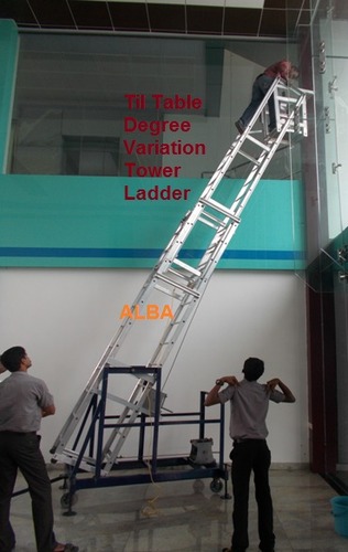 Aluminum Tiltable Tower Ladder