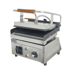 Sandwich Grinder - Stainless Steel, 30x20x15 cm, Silver | Easy Operation, Low Power, Fast Heating
