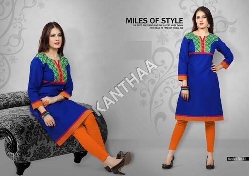 Printed Cotton Kurtis