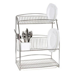 Stainless Steel 3 Tier Plate Rack