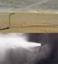 Dust Supression above ground mining And blasting