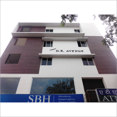 Elevation Cladding Vplank used