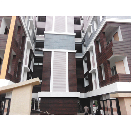 Elevation Cladding Vplank used