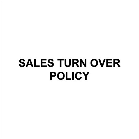Sales Turnover Policy