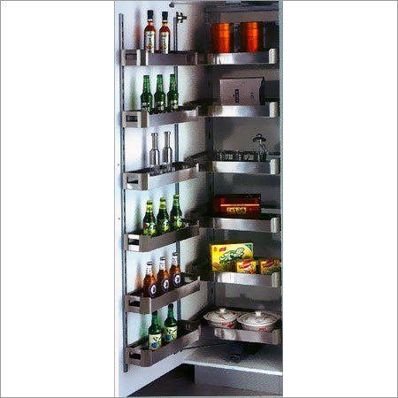 SS Pantry Unit With Soft Close Mechanism