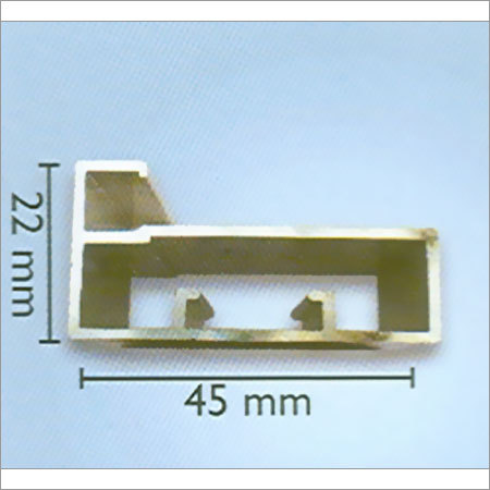 Shutter Profile Alluminium SS Brush