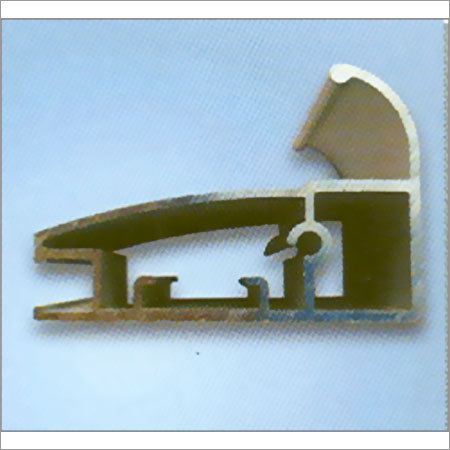 Curve Handle Profile Aluminium - 10x5x2 cm Beige, Anodized Finish, Durable Design, Corrosion Resistant, Strong Grip