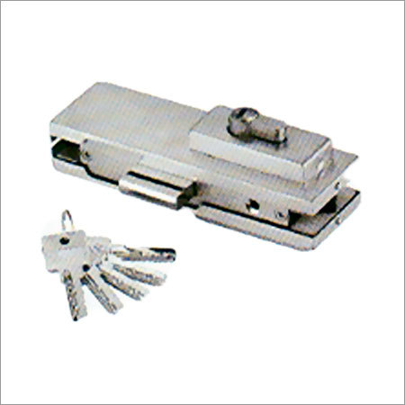 Corner Patch Lock With Strike Plate