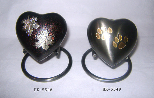 Heart shaped Keepsake Urn