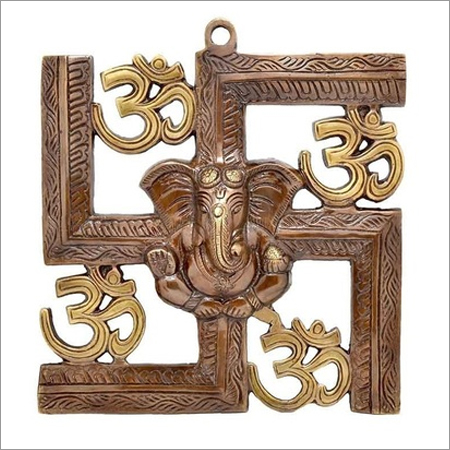 Swastik Ganesha Wall Hanging Handicraft